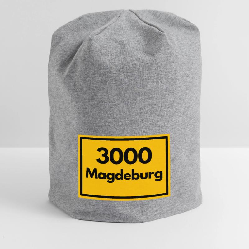 OLD POSTCODE POSTCODE RETRO 3000 MAGDEBURG OSTEN Jersey Beanie