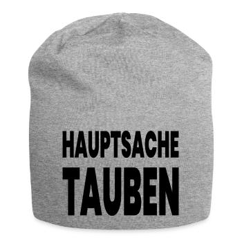Doves - Jersey Beanie - heather grey - Front