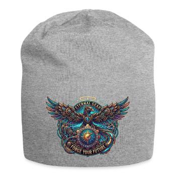 Eternal Gear Eagle - Jersey Beanie - heather grey - Front