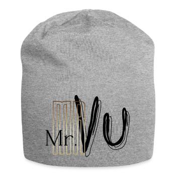 Cocuy Mr. VU – Merchandise aus unserer Brennerei - Jersey-Beanie - Grau meliert - Vorne
