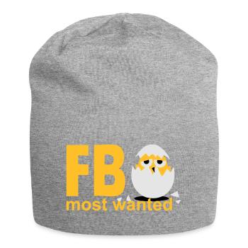 Küken Ei most wanted - Jersey-Beanie - Grau meliert - Vorne