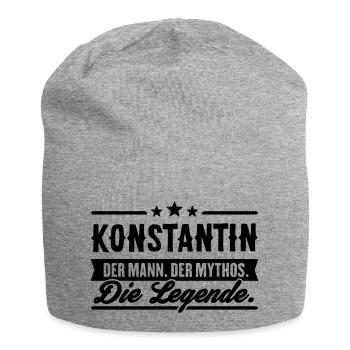 Man Myth Legend Konstantin - Bonnet en jersey - gris chiné - Devant