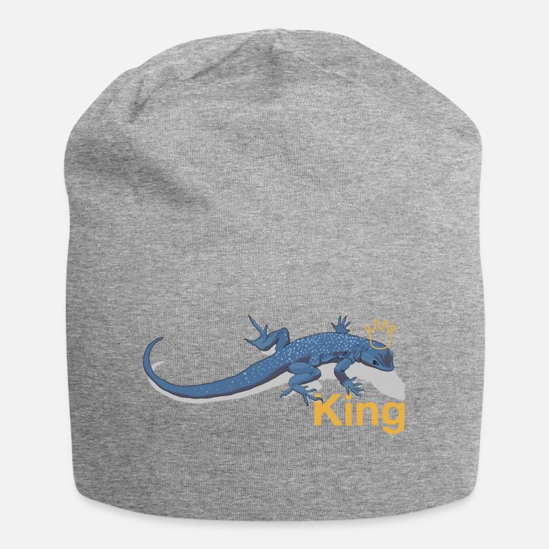 Lizard King - Bonnet en jersey - gris chiné