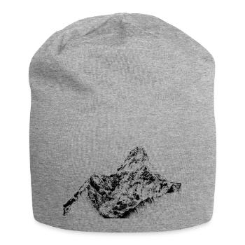 ama dablam - Jersey Beanie - heather grey - Front
