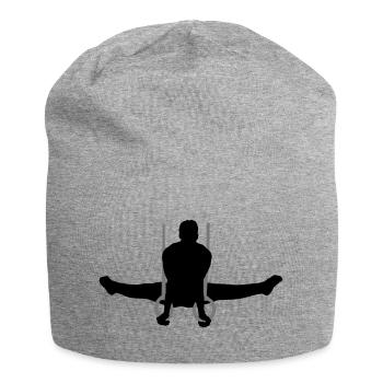 Gymnastik - Jersey-Beanie - Grau meliert - Vorne