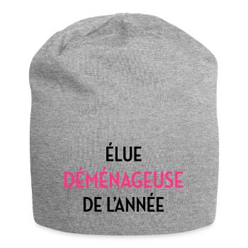 Mover Frachtführer Déménageur Déménagement - Jersey Beanie - heather grey - Front