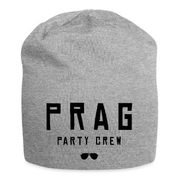prag party crew cool - Jersey-Beanie - Grau meliert - Vorne