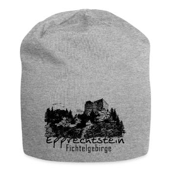 Epprechtstein Fichtelgebirge Fichteldesign - Jersey-Beanie - Grau meliert - Vorne
