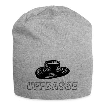 Straw Hat Love - Jersey Beanie - heather grey - Front