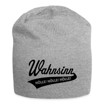 Wahnsinn – Hölle! Hölle! Hölle! (Black) - Jersey-Beanie - Grau meliert - Vorne
