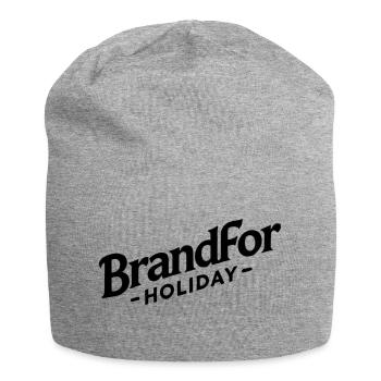 Brand For Holiday Holiday Fashion - Jersey Beanie - heather grey - Front