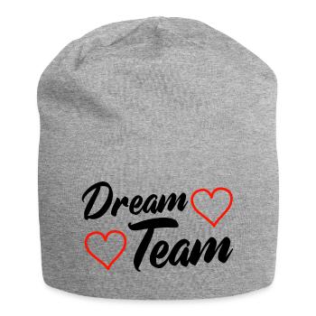 Équipe de rêve - Bonnet en jersey - gris chiné - Devant