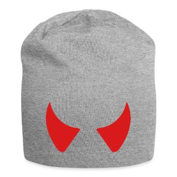 Cornes du Diable - Bonnet en jersey - gris chiné - Devant