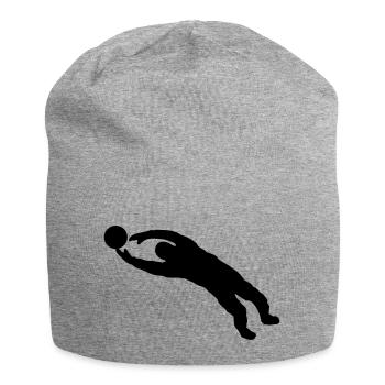 Goal Keeper - Jersey Beanie - heather grey - Front
