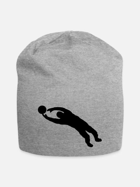 Torwart - Jersey-Beanie - Grau meliert