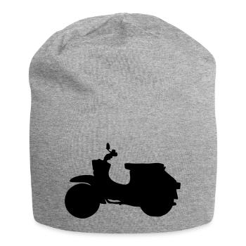 avaler profil - Bonnet en jersey - gris chiné - Devant