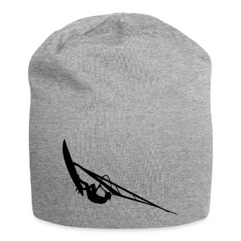 Planche à voile - Bonnet en jersey - gris chiné - Devant
