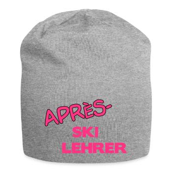 Après Skilehrer - Jersey-Beanie - Grau meliert - Vorne