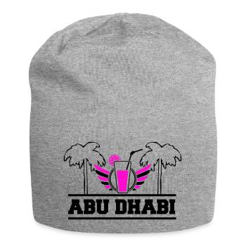 Abou Dhabi - Bonnet en jersey - gris chiné - Devant