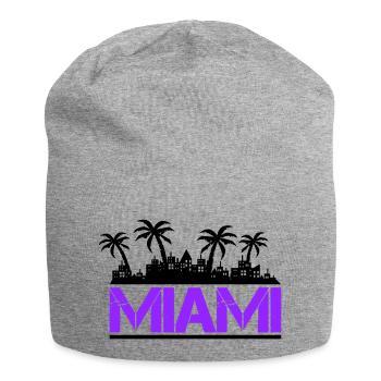 Miami - Bonnet en jersey - gris chiné - Devant
