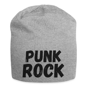 Punk Rock - Jersey Beanie - heather grey - Front