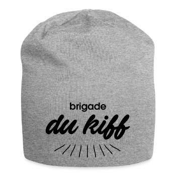Brigade du kiff - Bonnet en jersey - gris chiné - Devant