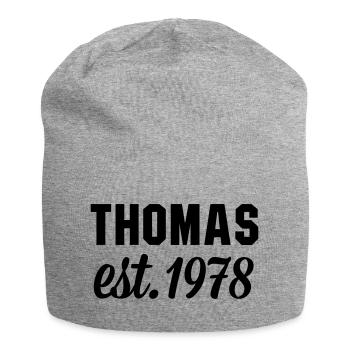 Thomas est 1978 - Jersey-Beanie - Grau meliert - Vorne