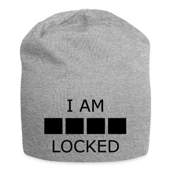 I Am Sher Locked improved - Jersey-Beanie - Grau meliert - Vorne