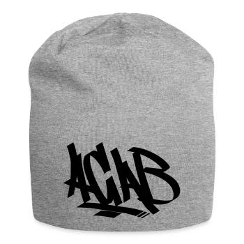 Acab - Jersey-Beanie - Grau meliert - Vorne