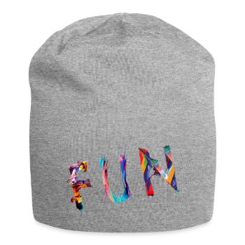 Fun 2 - Bonnet en jersey - gris chiné - Devant