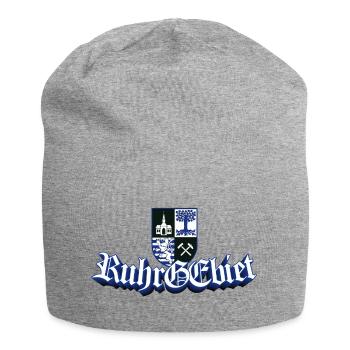 Ruhrgebiet Gelsenkirchen GE - Jersey-Beanie - Grau meliert - Vorne