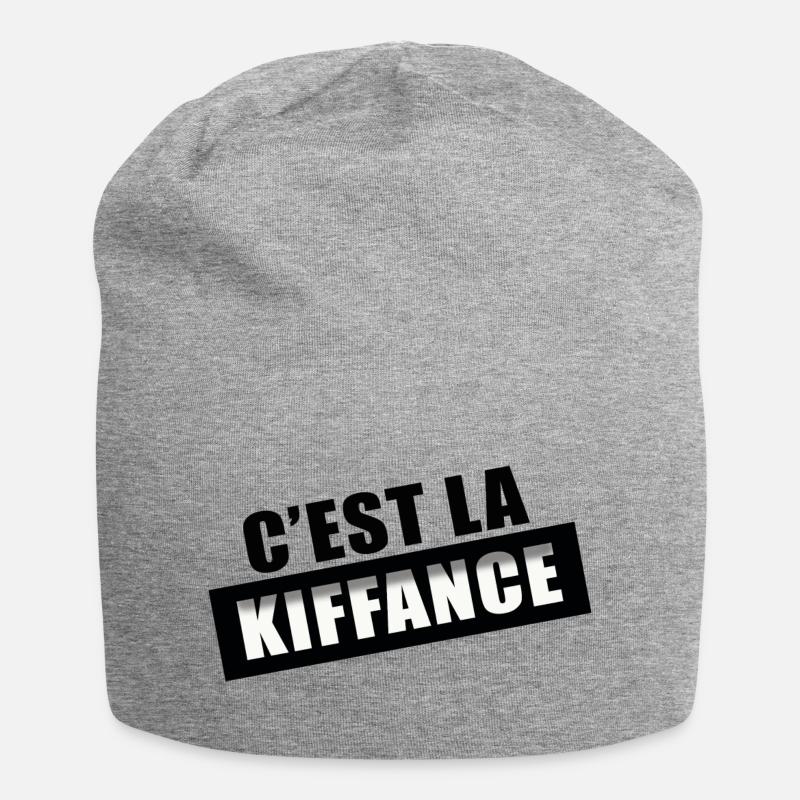 Naps la kiffance - Bonnet en jersey - gris chiné