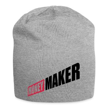 Unternehmer Money Maker Logo - Jersey-Beanie - Grau meliert - Vorne