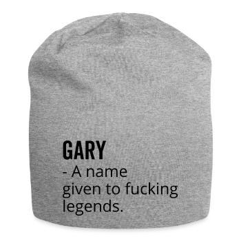 Gary un nom donné à Fucking Legends - Bonnet en jersey - gris chiné - Devant
