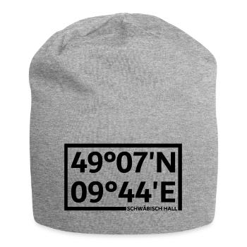 Coordonnées de Schwäbisch Hall - Bonnet en jersey - gris chiné - Devant