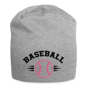 baseball - Jersey-Beanie - Grau meliert - Vorne