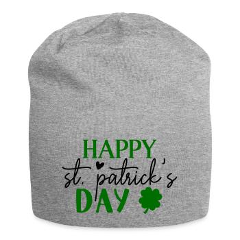 Joyeuse fête de la Saint-Patrick - Bonnet en jersey - gris chiné - Devant