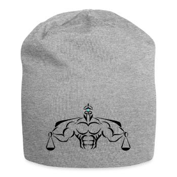 Alpha Scale Deluxe - Jersey-Beanie - Grau meliert - Vorne