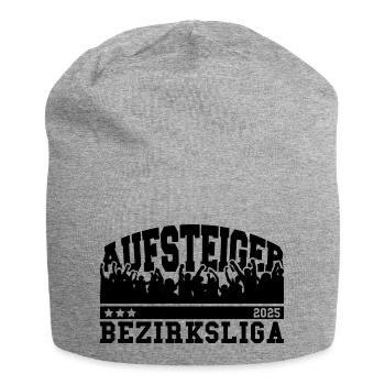 Aufsteiger 2025 Bezirksliga Aufstieg Fußball - Jersey-Beanie - Grau meliert - Vorne