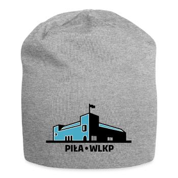 The City of Piła Wielkopolski and the Police School - Jersey Beanie - heather grey - Front