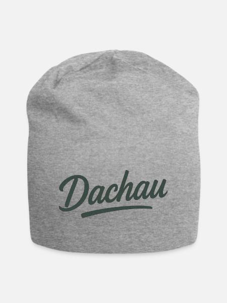 Dachau - Jersey-Beanie - Grau meliert