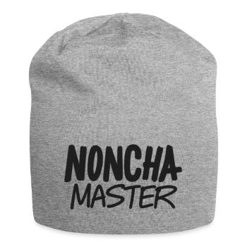 Noncha-Meister - Jersey-Beanie - Grau meliert - Vorne