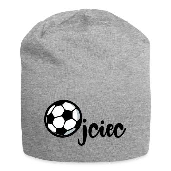 Fußball Papa Papa - Jersey-Beanie - Grau meliert - Vorne