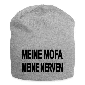 Mofa - Jersey-Beanie - Grau meliert - Vorne