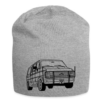 ChevyVan01_1 - Jersey-Beanie - Grau meliert - Vorne