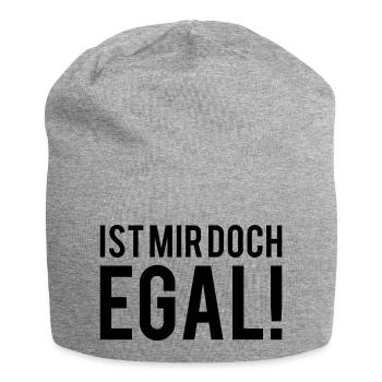 IST MIR DOCH EGAL! TROTZ KINDER - Jersey-Beanie - Grau meliert - Vorne