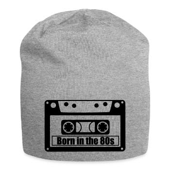 né dans les années 80 - Bonnet en jersey - gris chiné - Devant