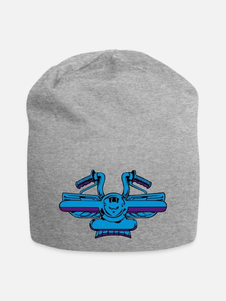 A fond les manettes - Bonnet en jersey - gris chiné