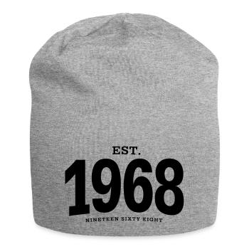 EST. 1968 Nineteen Sixty Eight - Jersey Beanie - heather grey - Front