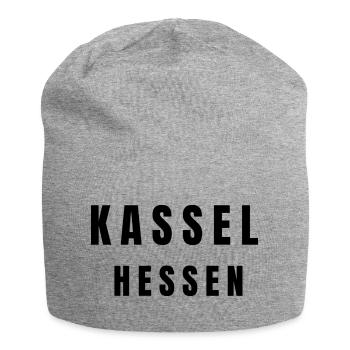 Kassel, Hesse - Bonnet en jersey - gris chiné - Devant